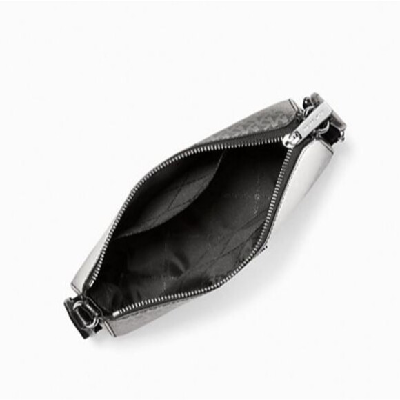 New Michael Kors Jet Set Small Ombré Signature Crossbody Bag with Case Black - Picture 3 of 5